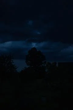 Black clouds Stock Photos