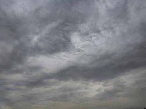 Black clouds in the sky Stock Photos