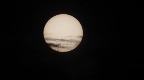 Black clouds sky sunset Stock Footage 42332531