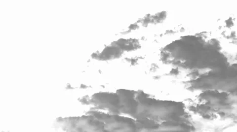 Black Clouds in Time Lapse Video stock 39415556