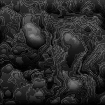 Black clouds undulatus asperatus vector background. Thick choking smoke backdrop Stock Illustration