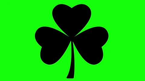 Black clover green Stock Footage 250122777
