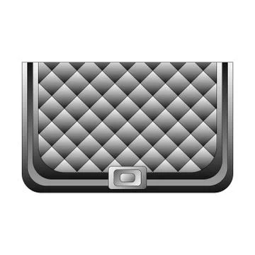 Black clutch Stock Illustration