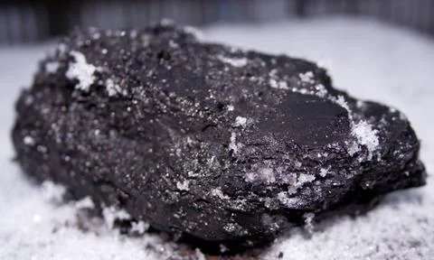 Black coal Stock Photos