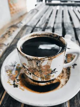 Black coffee 1 Stock Photos
