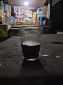 Black coffee 3 Stock Photos