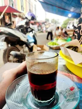 Black coffee 4 Stock Photos
