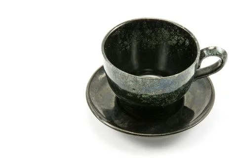 Black coffee cup Stock Photos