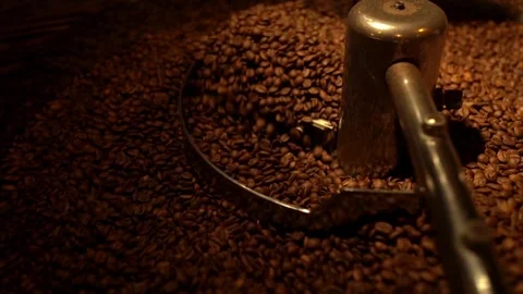 Black Coffee Machine Brewing Coffee Video stock 260685480