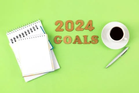 Black coffee with opened blank notepad Stock Photos