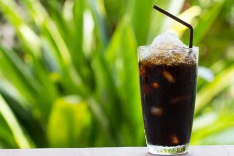 Black coffee Stock Photos