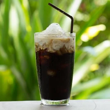 Black coffee Stock Photos