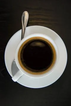 Black coffee Stock Photos