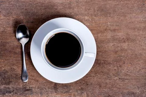 Black coffee Stock Photos