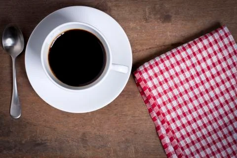 Black coffee Stock Photos
