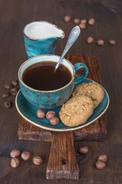 Black coffee Stock Photos