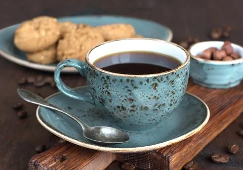 Black coffee Foto stock