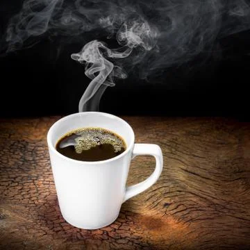 Black coffee Stock Photos