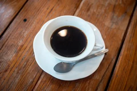 Black coffee Stock Photos