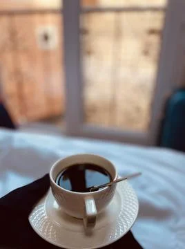 Black coffee Stock Photos