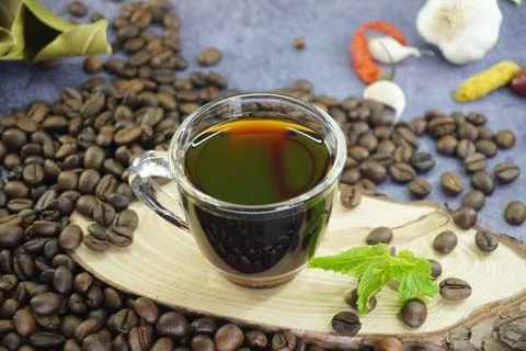 Black Coffee Stock Photos