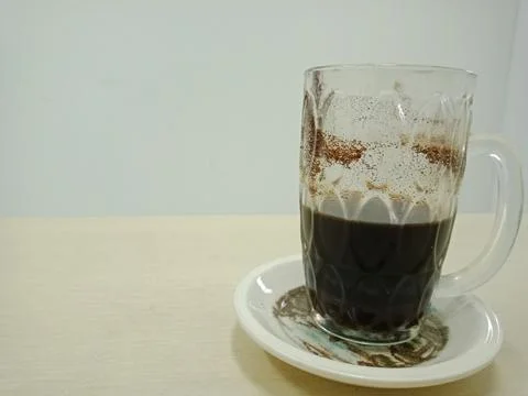 Black coffee 스톡 사진