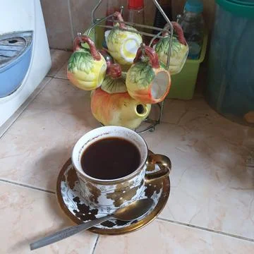 Black Coffee Stock Photos