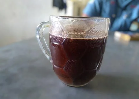 Black coffee Foto stock