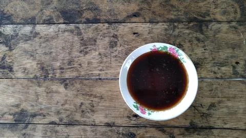 Black coffee Stock Photos