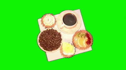 Black coffee rotate 09 Stock Footage 43558582