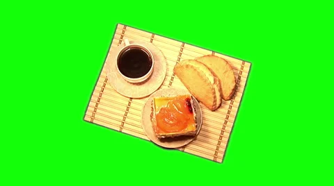 Black coffee rotating 17 Stock Footage 44450322