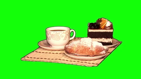 Black coffee rotating 25 Stock Footage 44887478