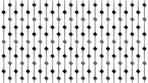 Black color Diamond shape pattern simple background, simple shapes background Stock Footage 272623253