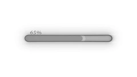 Black color loading bar Ilustración de archivo