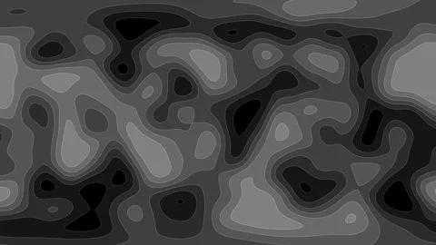 Black colored Abstract liquid ripple topology gradient background. marble mix of Stock Footage 317229946