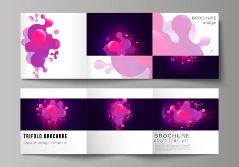 The black colored minimal vector layout. Modern creative covers design templates Stock Illustration