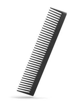 Black comb 库存插图