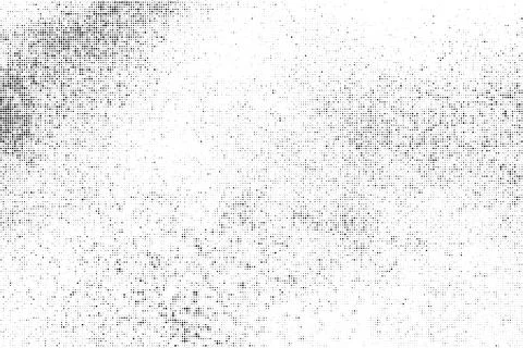 Black Comic Texture On White Background Illustrazione stock