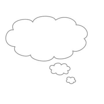 Black comics balloon イラスト素材