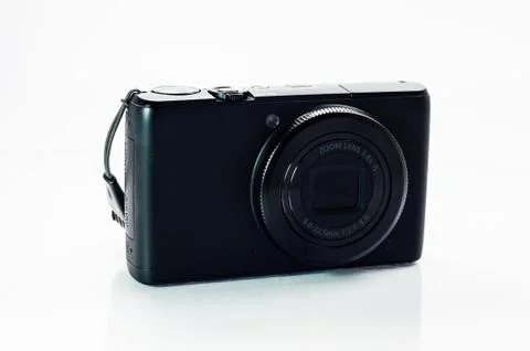 Black Compact Camera Stock Photos