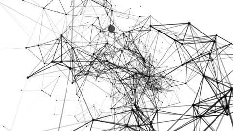 Black compound particles slowly fly on a... | Stock Video | Pond5