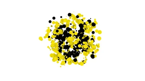 Black Computer cooler icon isolated on white background. PC hardware fan. 4K Video stock 153787915