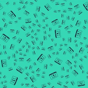 Black Computer display with vector design program icon isolated on isolated.. Stock Illustration