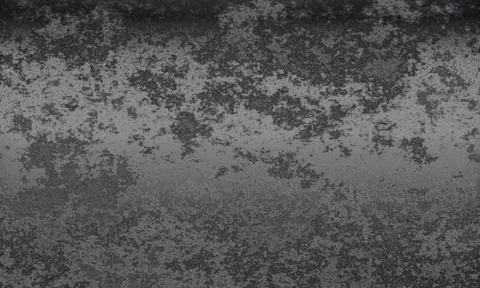 Black, computer generated, rusted, metallic wall texture with grunge 스톡 일러스트