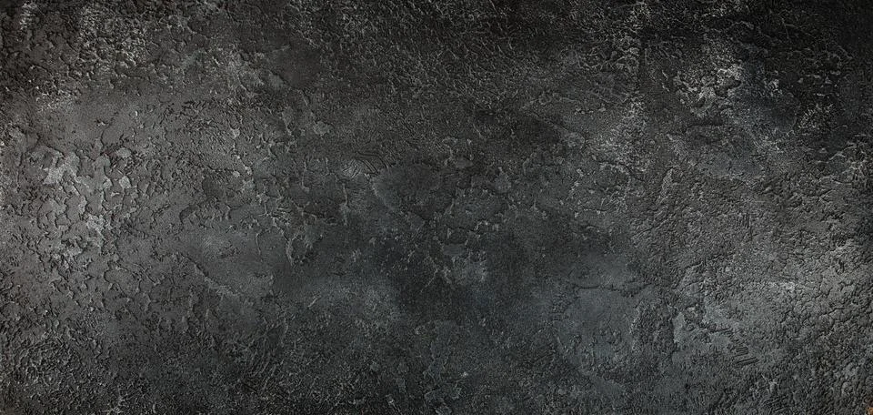 Black concrete wall Stock Photos