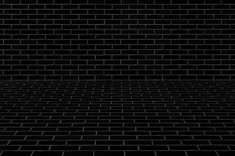 Black concrete wall texture for background and construction Stock Illustration