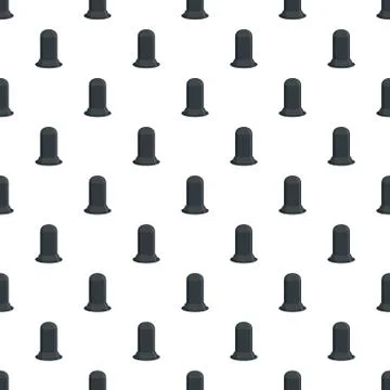 Black condom pattern seamless vector Stock-Illustration