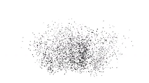 Black Confetti massive explosion stylish background Stock Footage 101790495