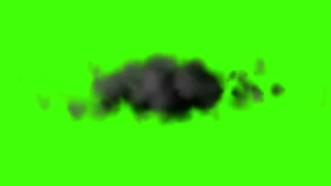 Black Confetti Particles Exploding on Green Screen Background for Motion Stock Footage 338331542