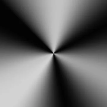 Black conical gradient Stock Illustration